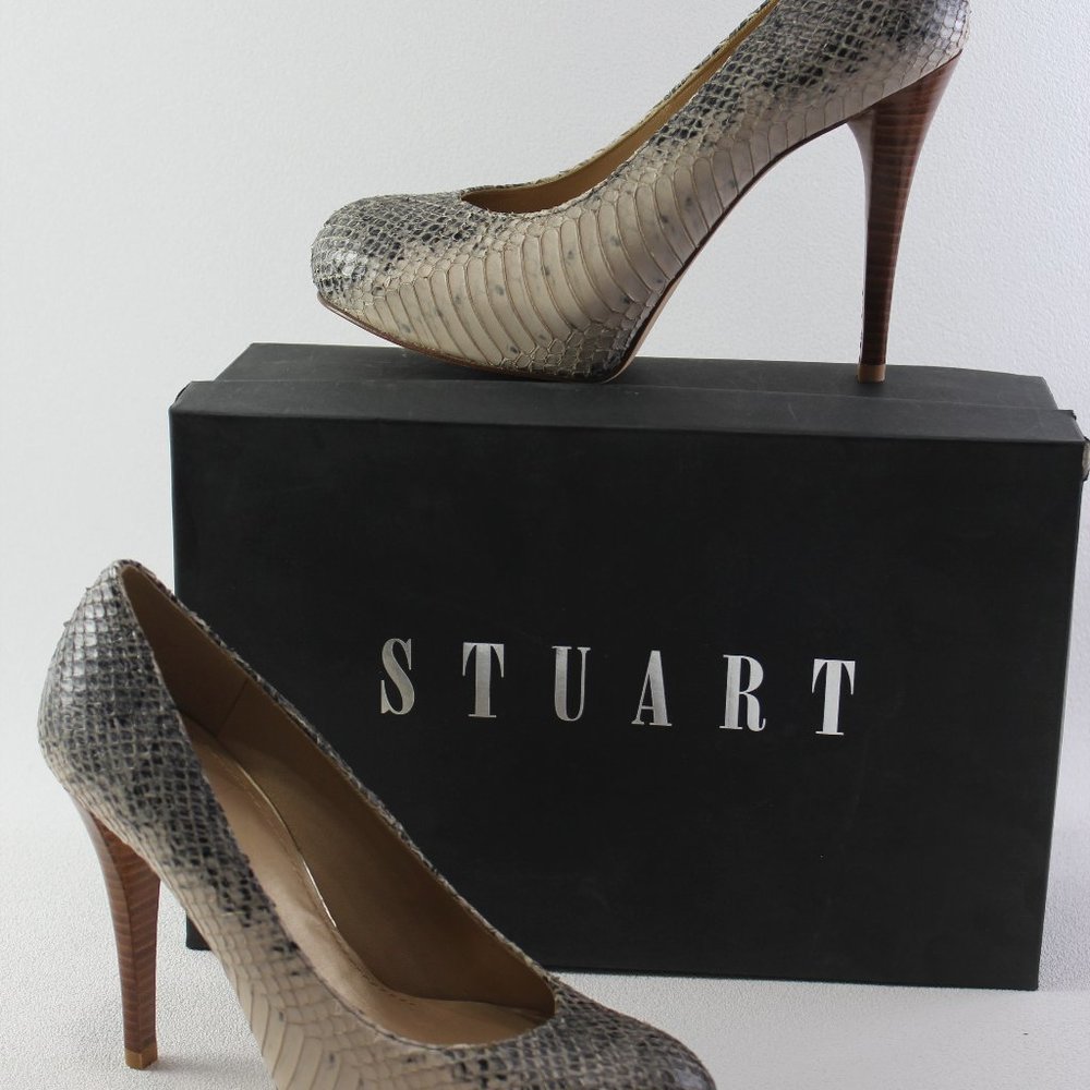 New STUART WEITZMAN women's high heel shoes size 7 Rowin Buff Whips. CHECK VIDEO